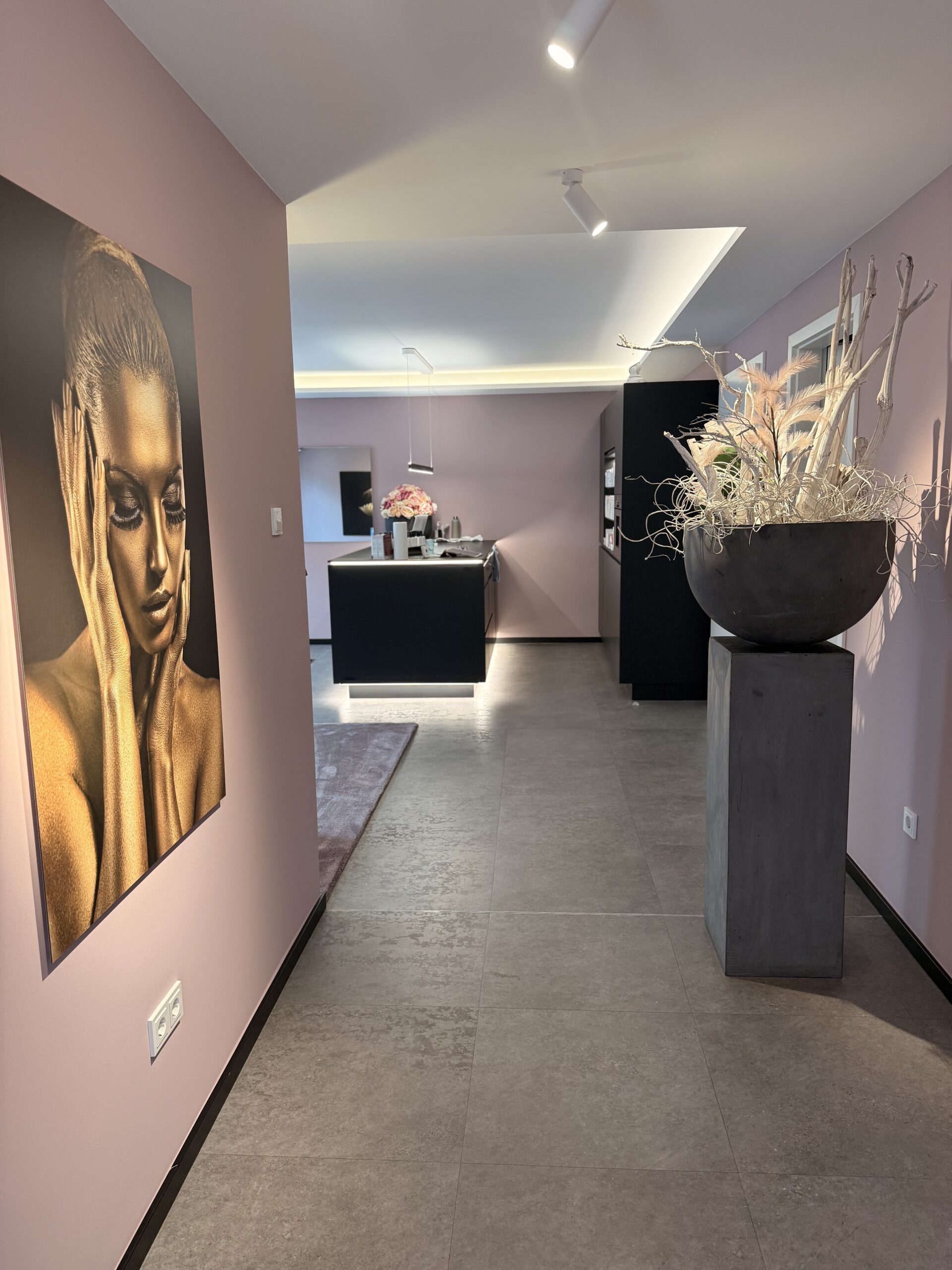 Nagelstudio Eingangsbereich